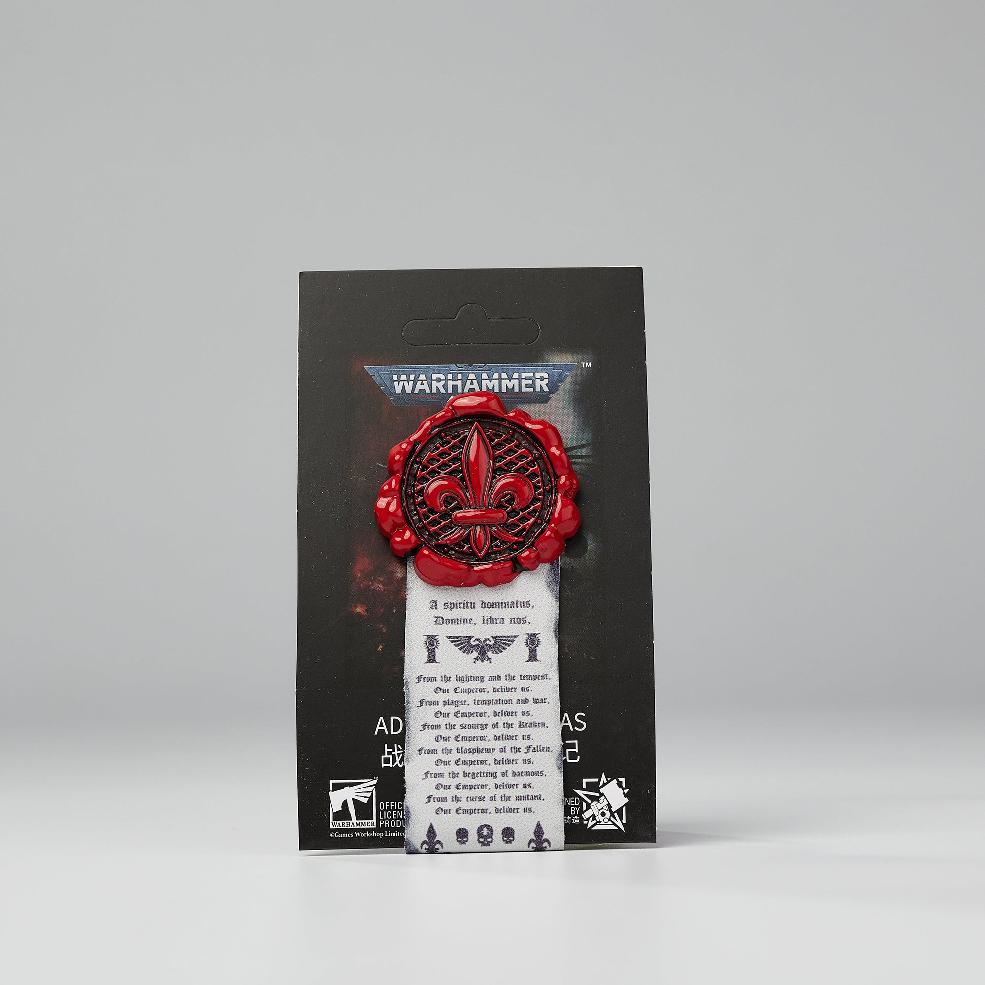 Warhammer 40000 Purity Seals Adepta Sororitas Bulbous Iris Sisterhood Medallion Starforged